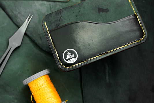 ENDEAVOUR - Reversed Black Horween Shell Cordovan & Black Shell Cordovan