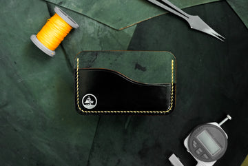 ENDEAVOUR - Reversed Black Horween Shell Cordovan & Black Shell Cordovan