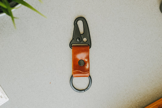 Shell Cordovan Keychain