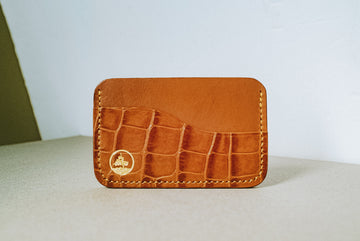 ENDEAVOUR - Embossed Croc & Whiskey Buttero