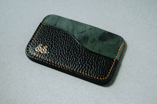 ENDEAVOUR - Reversed Black Horween Shell Cordovan & Black Dollaro