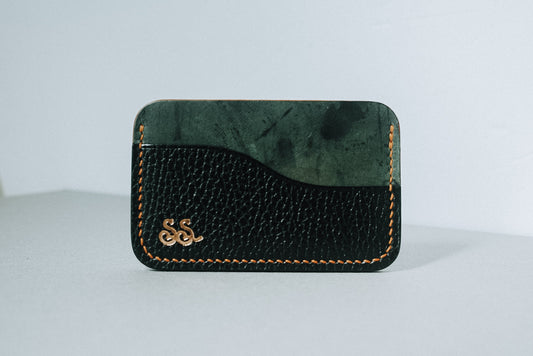 ENDEAVOUR - Reversed Black Horween Shell Cordovan & Black Dollaro